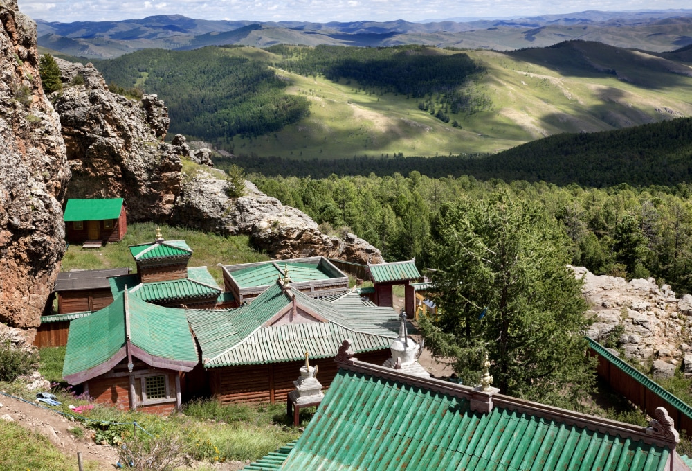 Tuvkhun-Kloster & Fahrt zum Terkhiin-Tsagaan-See